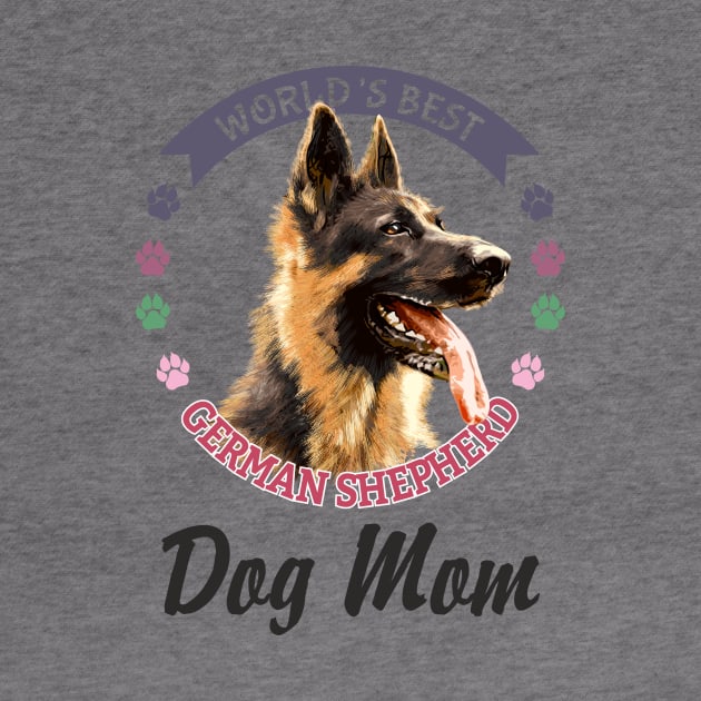 German Shepherd Mom by Olgakunz